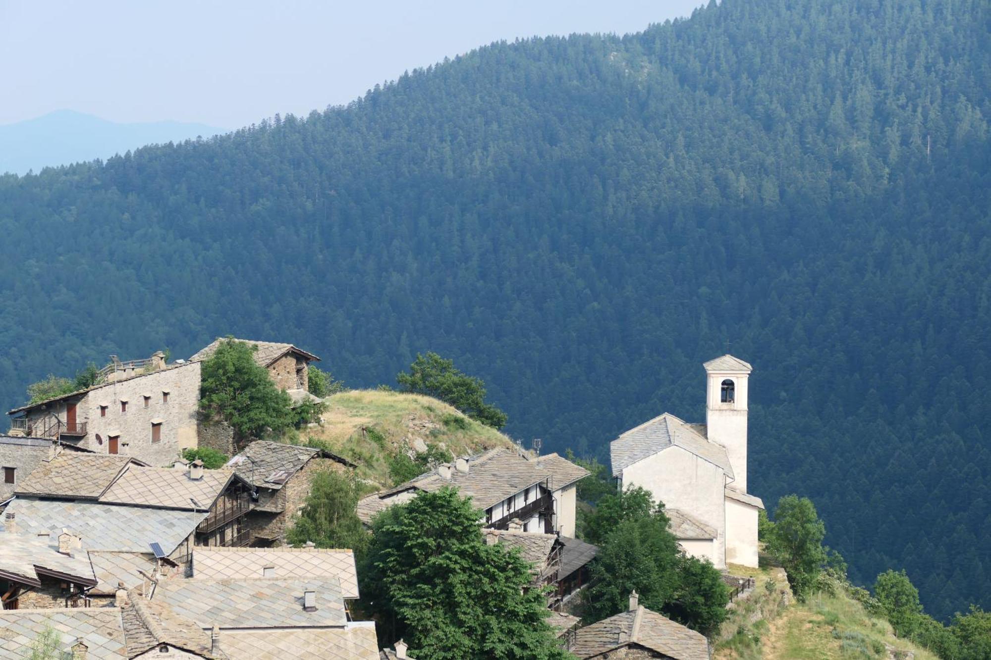 La Slitta Bed & Breakfast Roure Turin Dış mekan fotoğraf